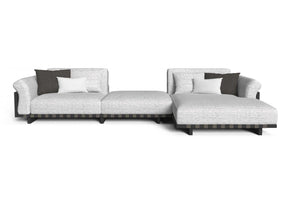 Finish - Graphite Frame Mambo Pearl Cushions