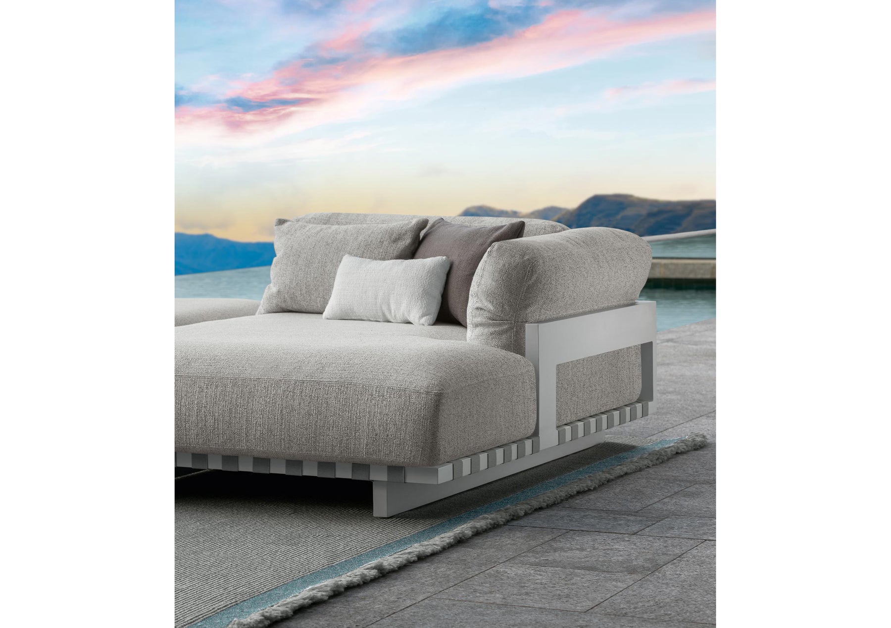 Argo//Alu Modular Sofa