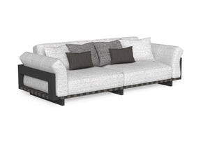 Finish - Graphite Frame Mambo Pearl Cushions