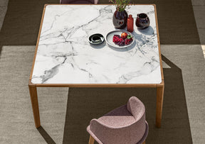 CleoSoft//Wood Square Dining Table