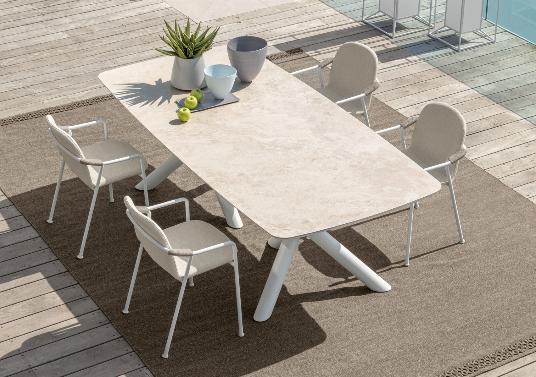 Coral Rectangular Dining Table