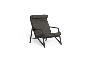 Finish - Graphite Frame Dark Gray Cushions