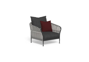 Finish - Graphite Frame Dark Gray Cushions