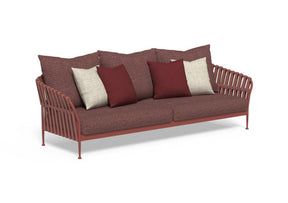 Finish - Red Frame Indian Red Cushions
