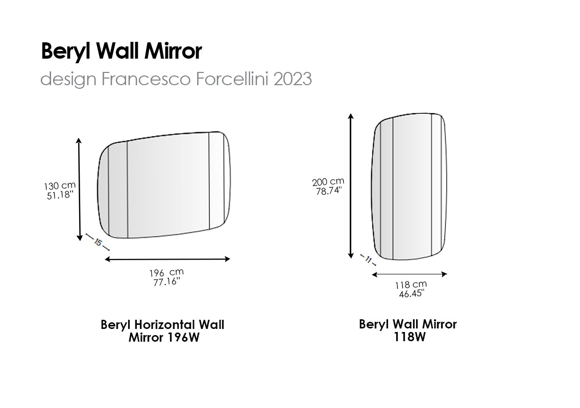 Beryl Wall Mirror