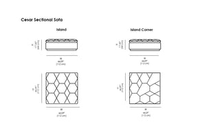Cesar Sectional Sofa