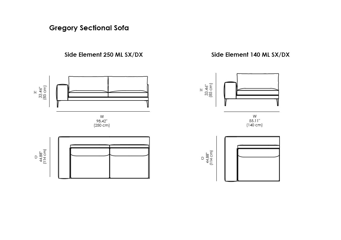 Gregory Sectional Sofa