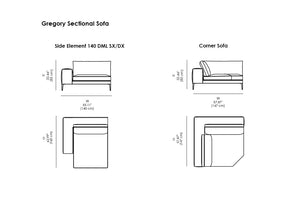 Gregory Sectional Sofa