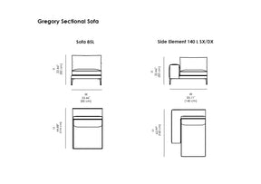 Gregory Sectional Sofa