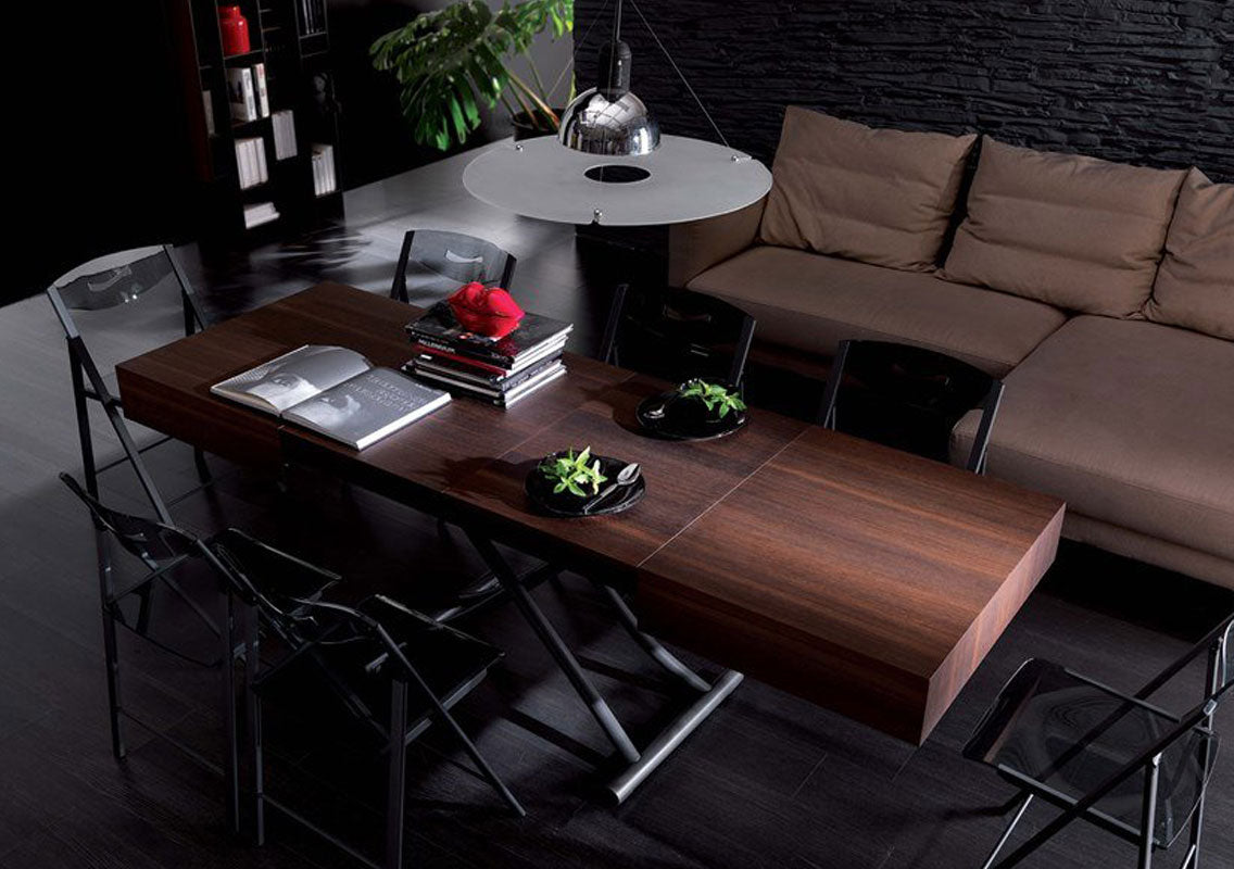 Newood Transformable Coffee to Dining Table .