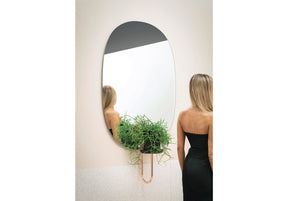 Cigales Mirror With Plant Stand & Vase