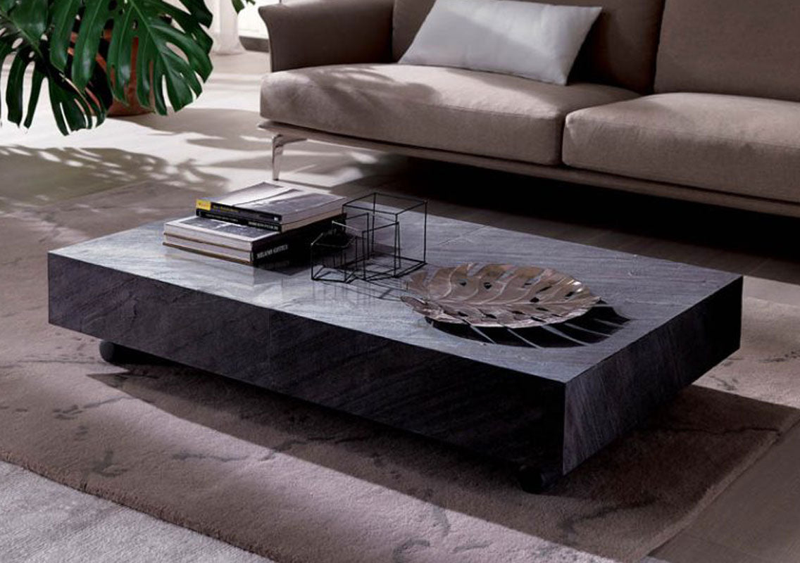 Wooden Box (Box Wood) Transformable Coffee Table