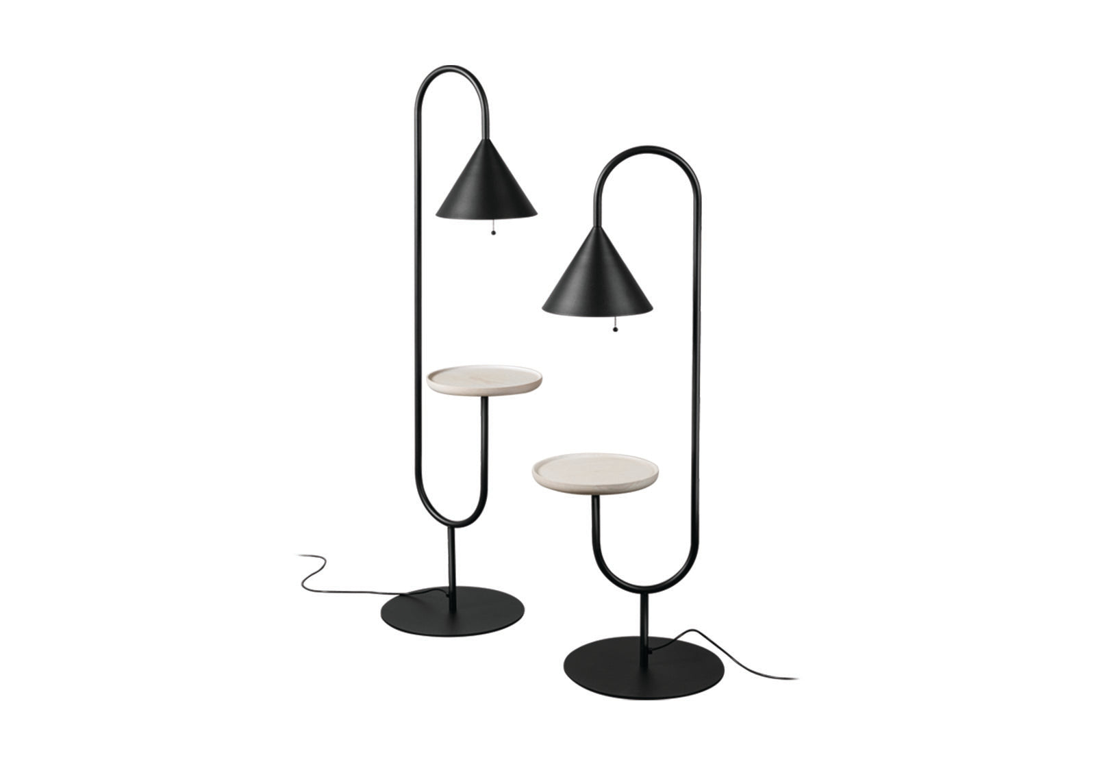 Ozz Floor Lamp Side Table