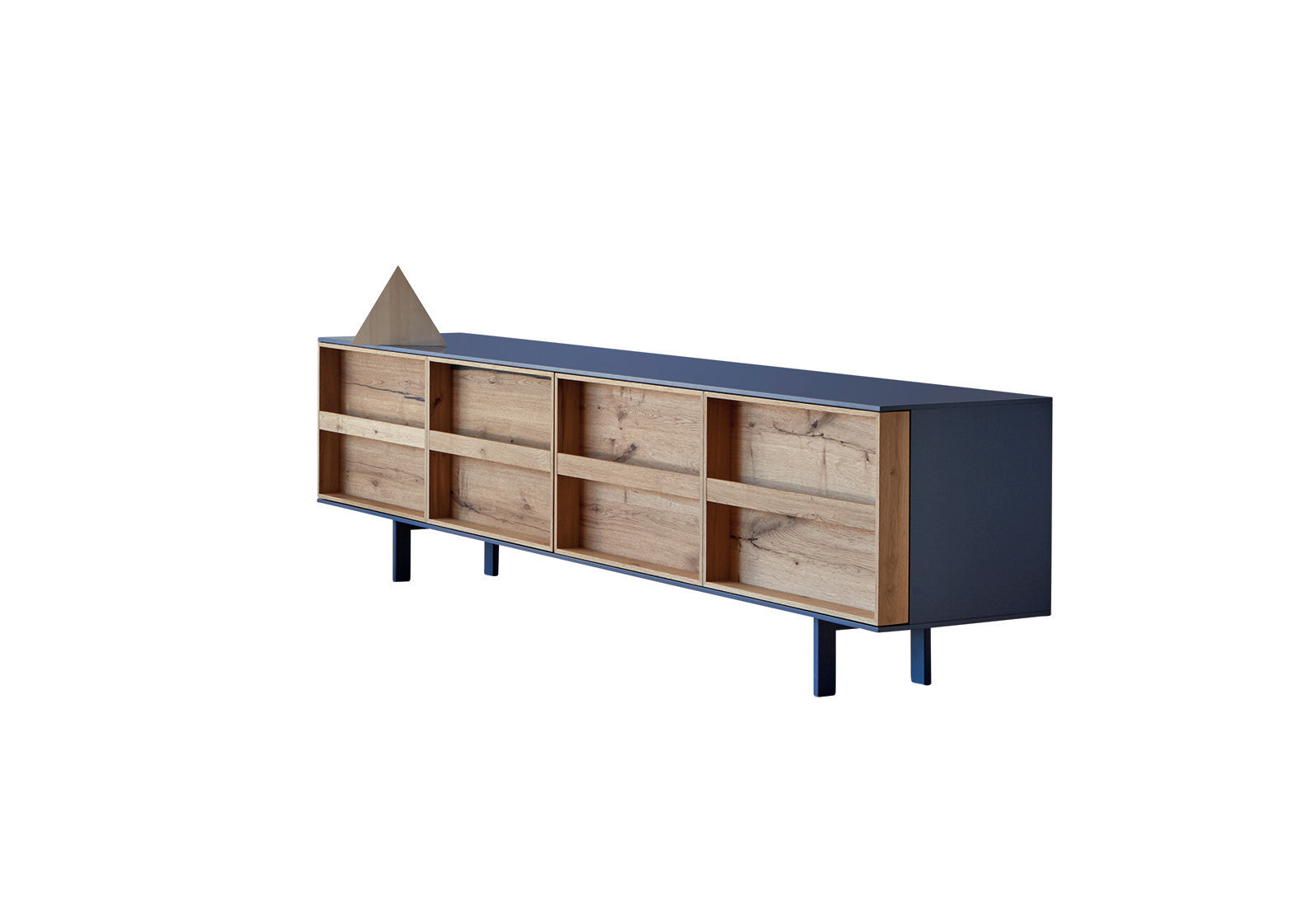 Ramblas Sideboard With Door Bookcase, Integrated Vase & Air Purifier