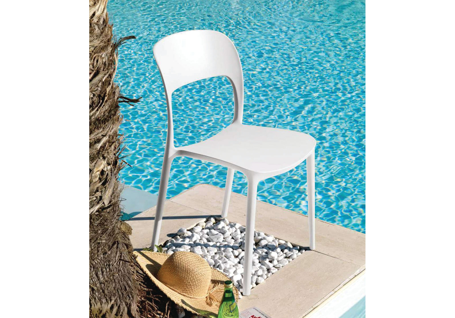 Gipsy Outdoor Stackable Chair (Quick Ship) - Set of 2