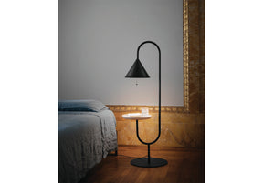 Ozz Floor Lamp Side Table