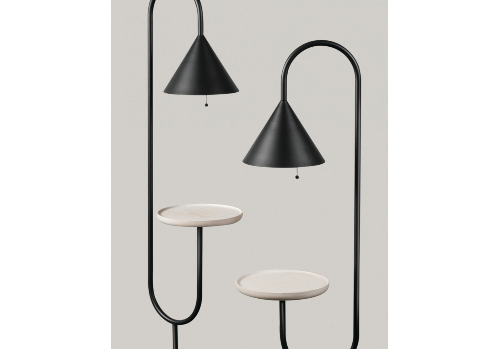 Ozz Floor Lamp Side Table