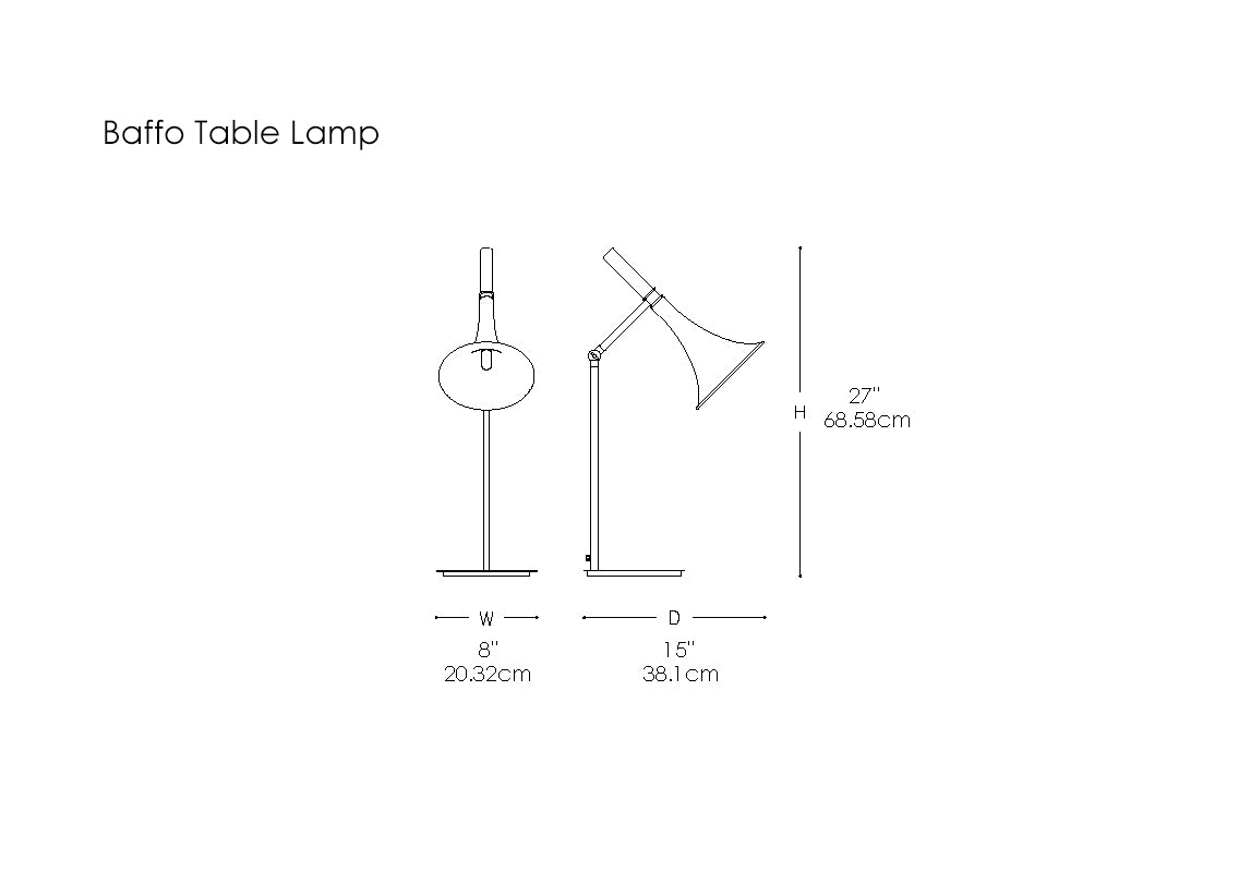 Baffo Table Lamp