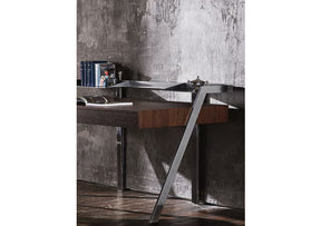 Zac Desk With Silver Frame (Quick Ship)