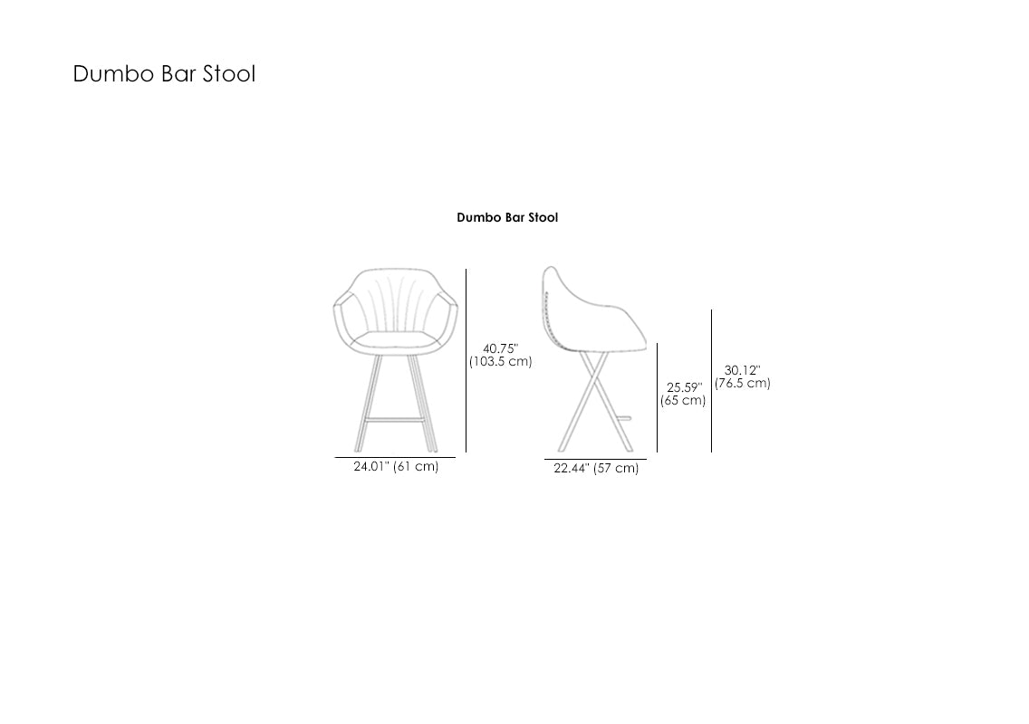 Dumbo Bar Stool