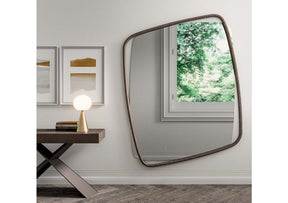 Golden Big Modern Mirror