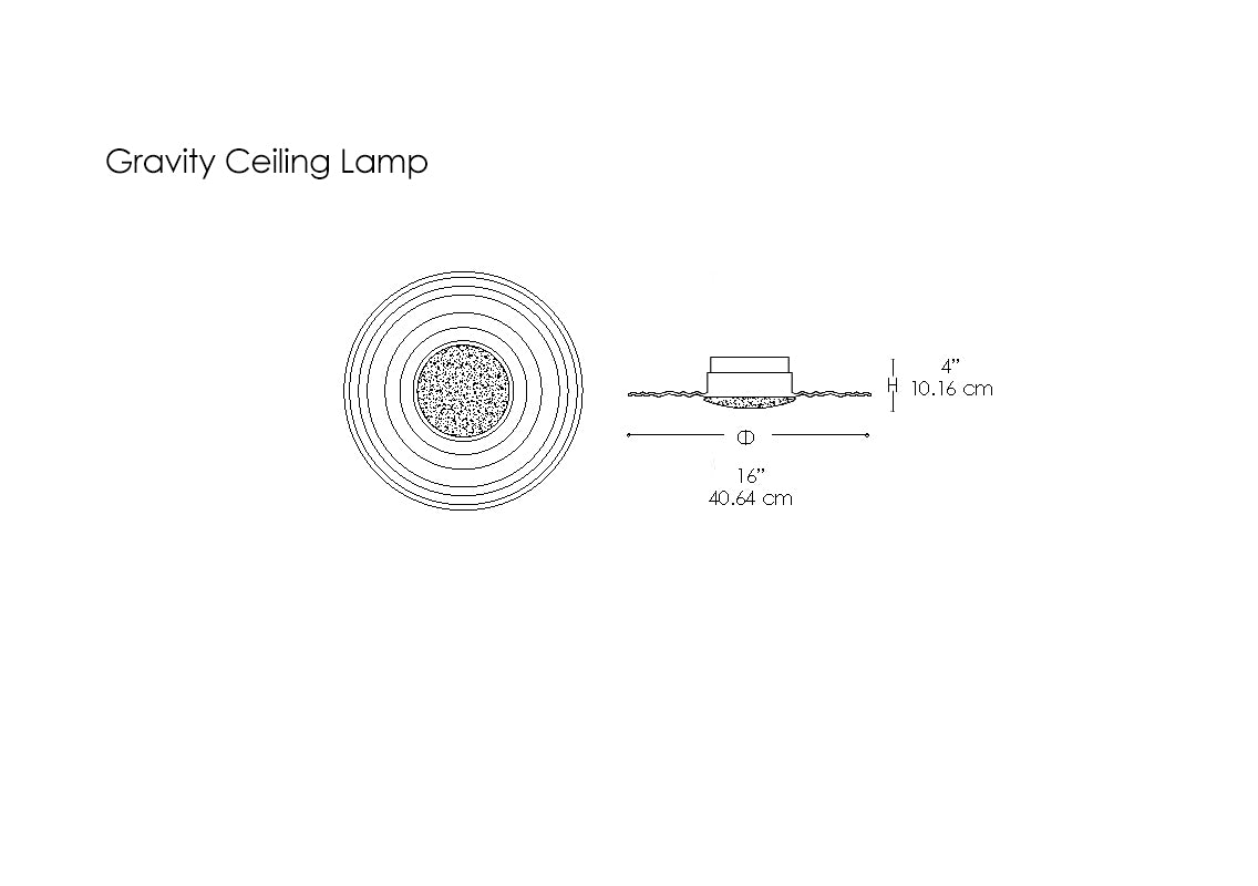 Gravity Ceiling Lamp