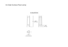 Inn Side Outdoor Floor Lamp