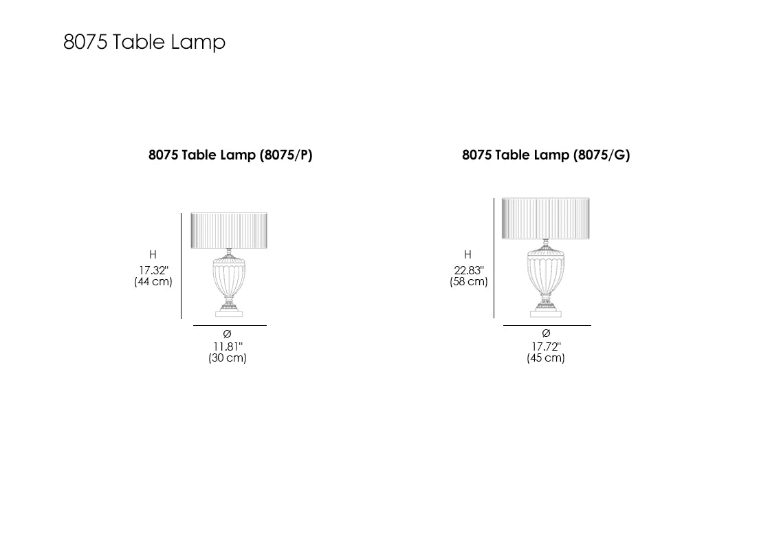 8075 Table Lamp