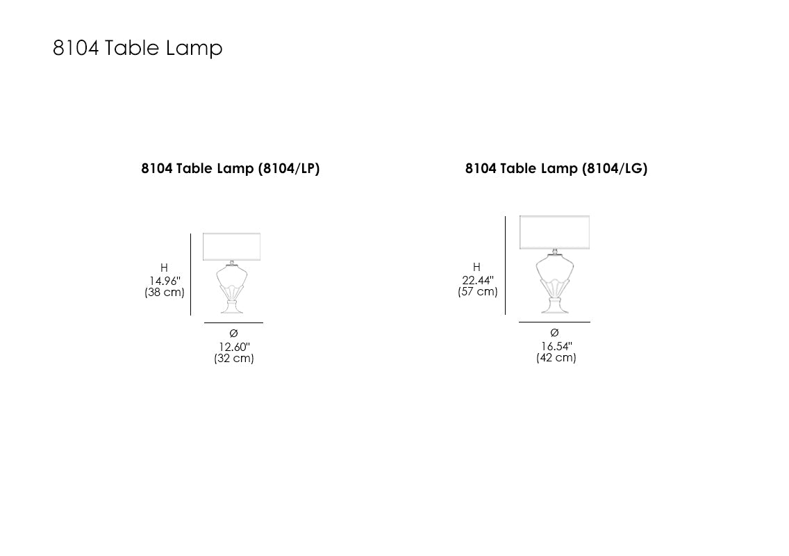 8104 Table Lamp