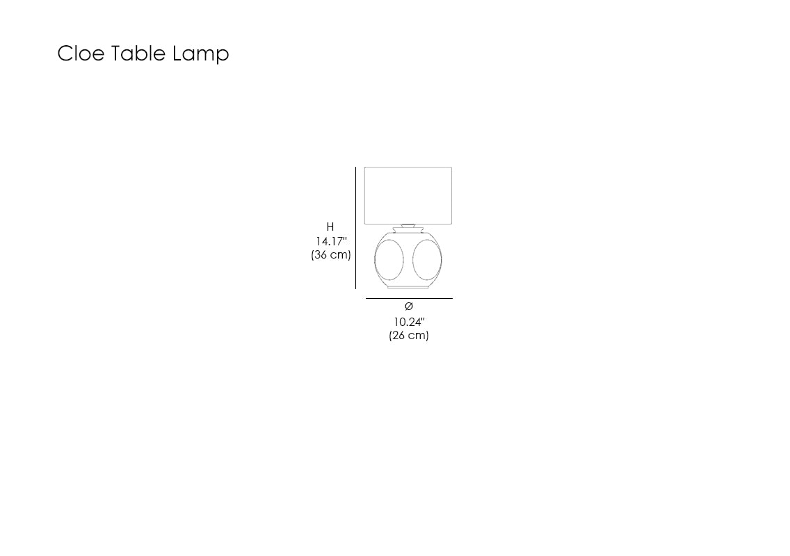 Cloe Table Lamp