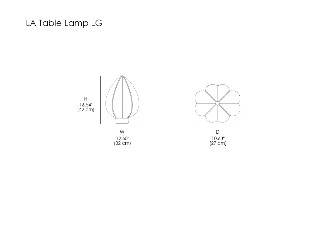 LA Table Lamp LG