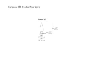 Kanpazar 80C Outdoor Floor Lamp