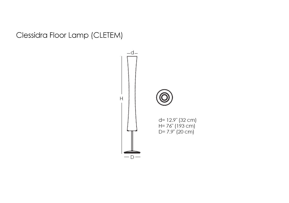 Clessidra Floor Lamp