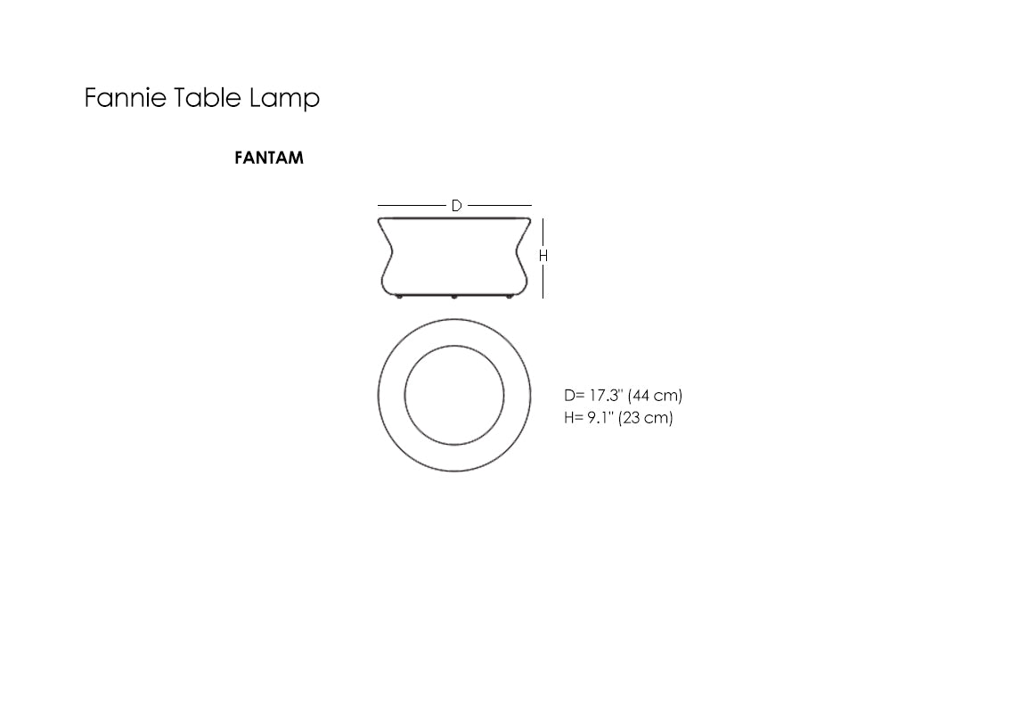 Fannie Table Lamp