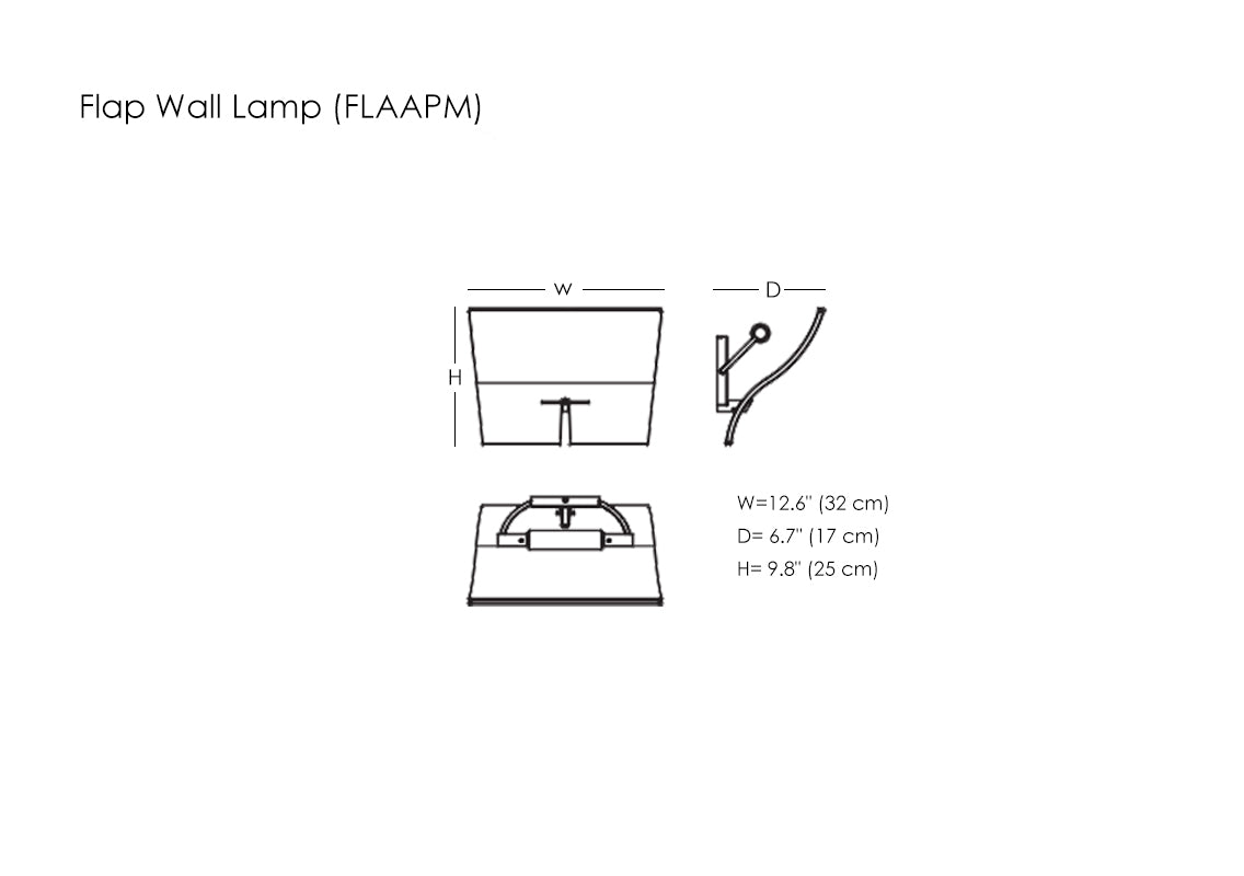 Flap Wall Lamp