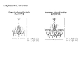Magnesium Chandelier