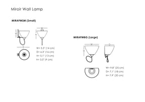 Miroir Wall Lamp