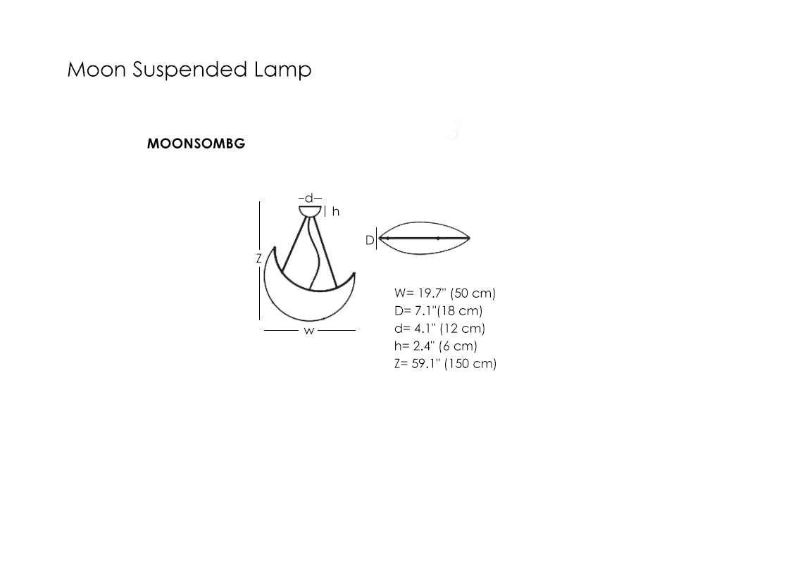 Moon Suspended Lamp