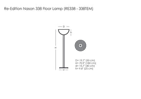 Re-Edition Nason 338 Floor Lamp