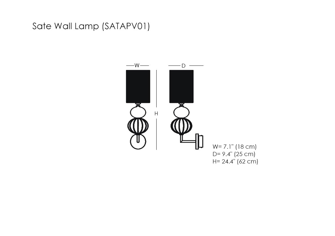 Sate Wall Lamp