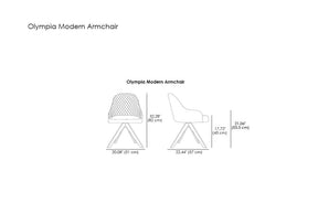 Olympia Modern Armchair
