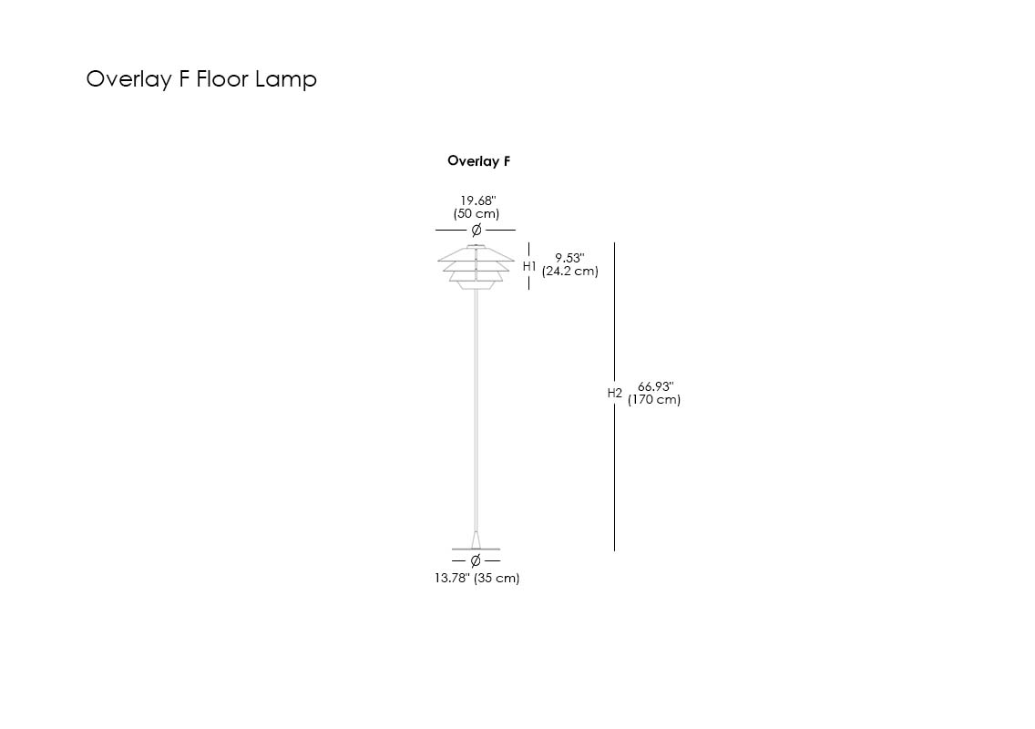 Overlay F Floor Lamp