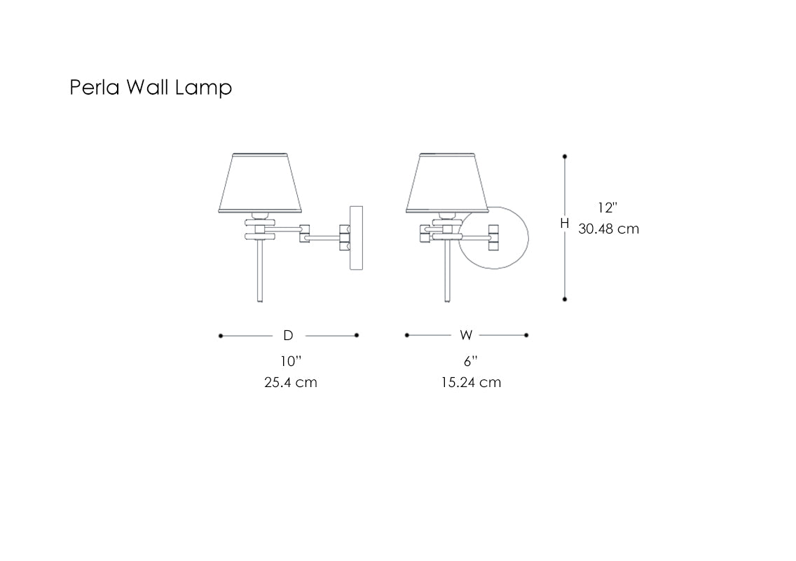 Perla Wall Lamp
