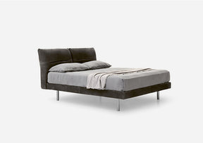 Vintage Upholstered Bed