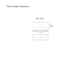 Plana Modern Sideboard
