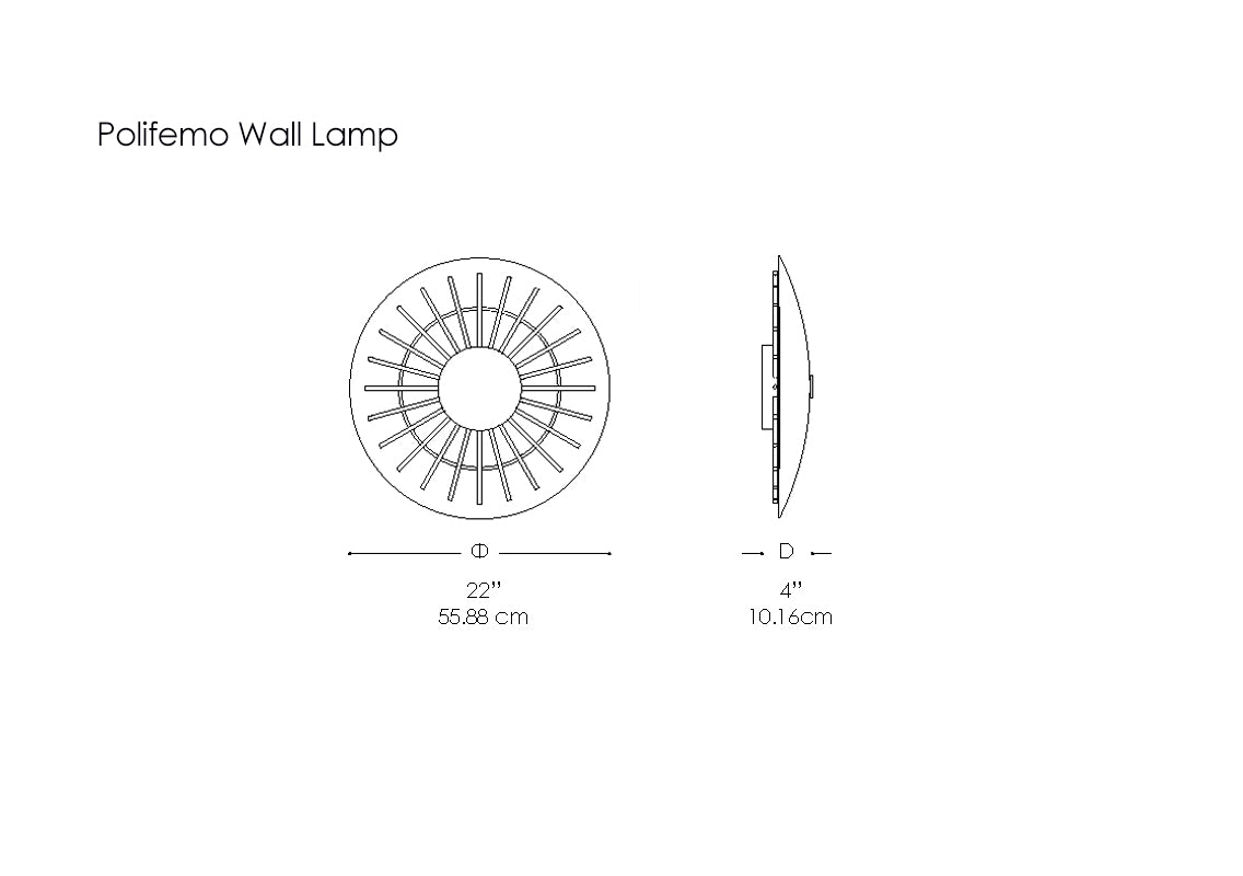 Polifemo Wall Lamp