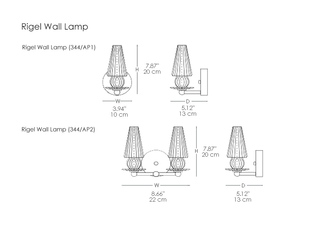 Rigel Wall Lamp