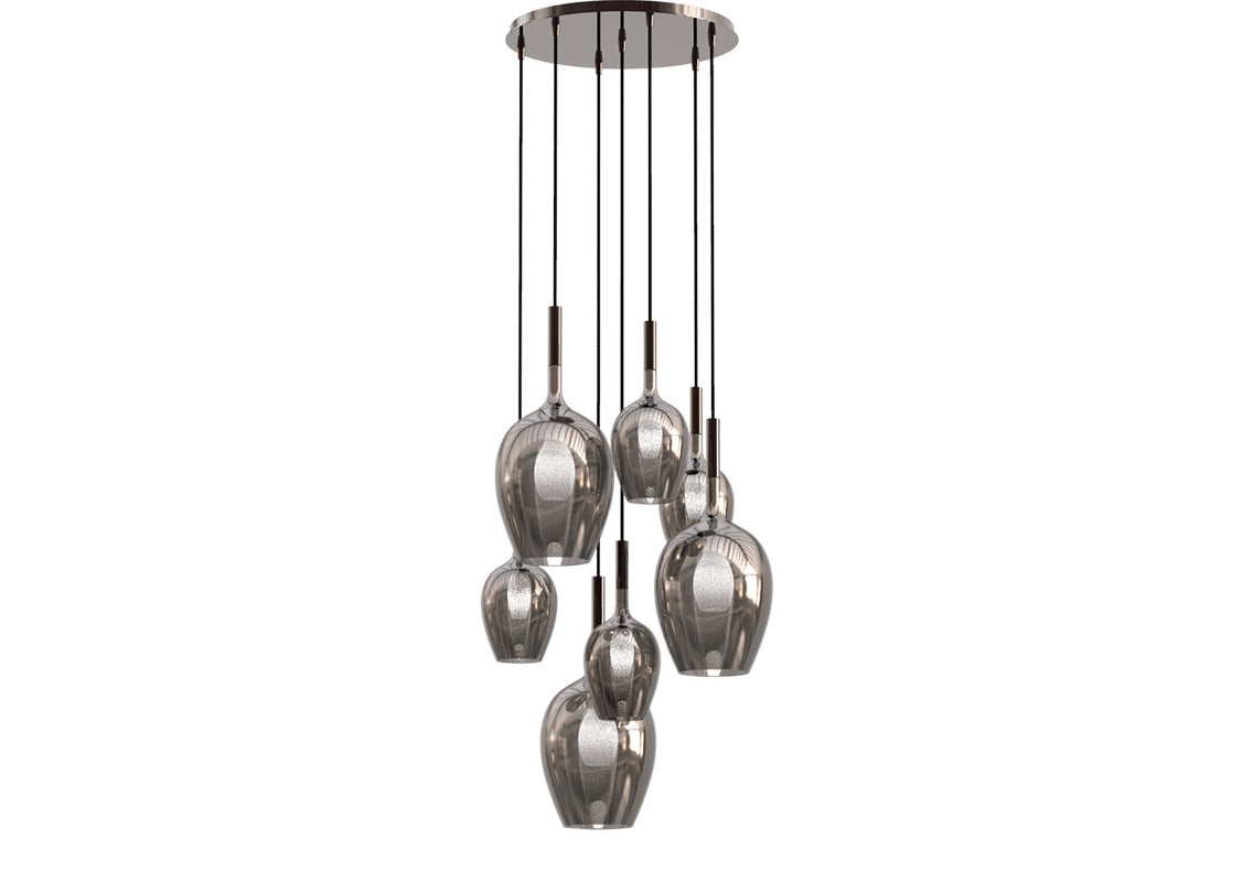 Rose Linear Multi Light Chandelier