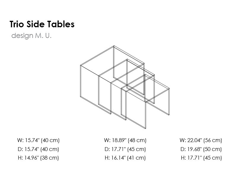 Trio Side Tables