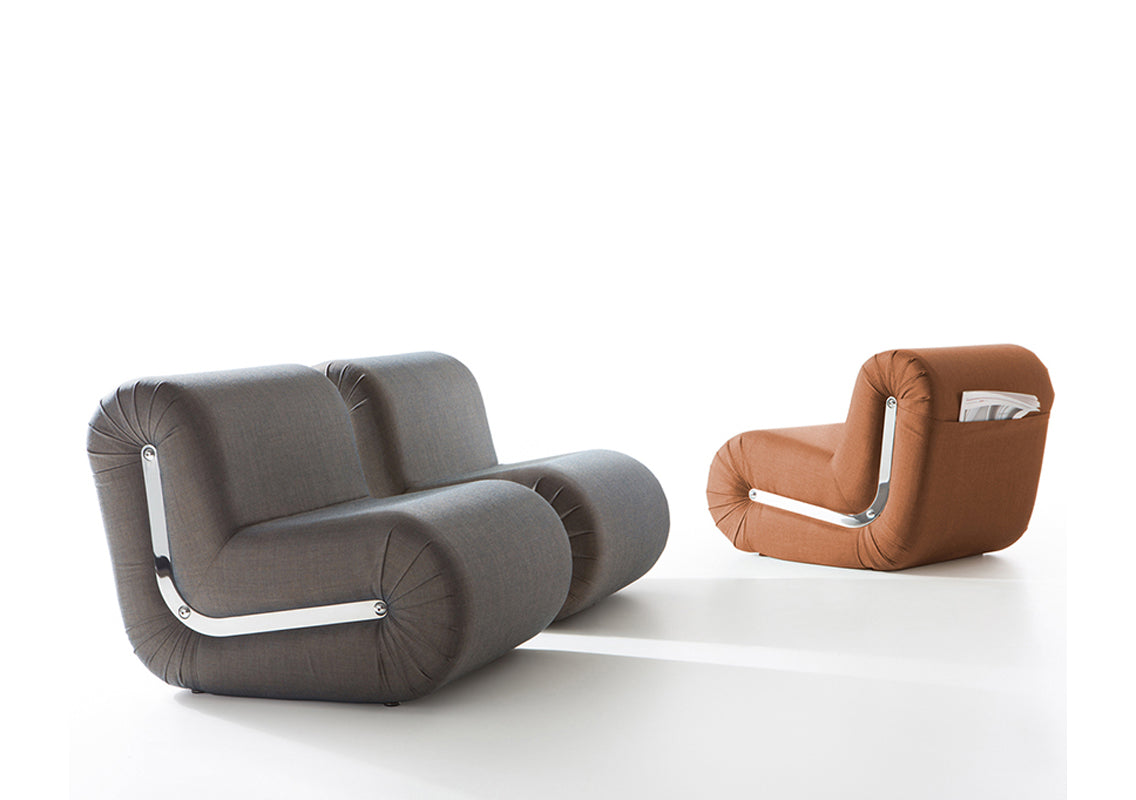 Boomerang: From Armchair To Sofa Plus Back Pocket Storage